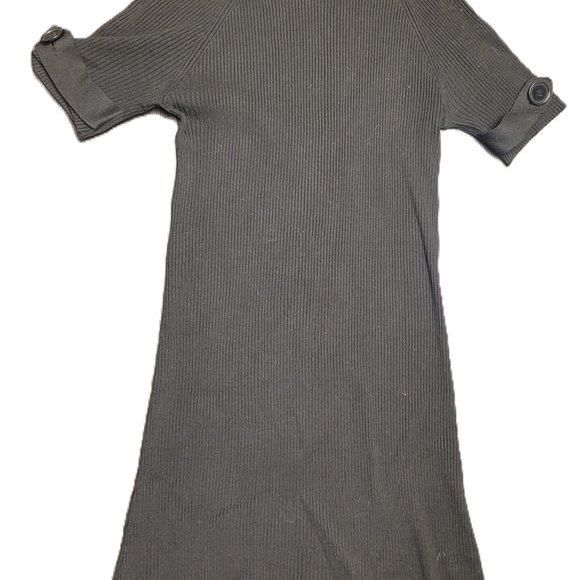 Turtle neck black dress - Picture 2 of 4